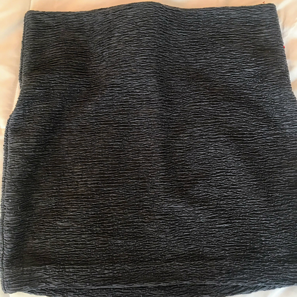 BCBGeneration Textured Bodycon Olive Mini Skirt